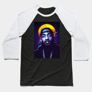 retro 80s nipsey hussle Baseball T-Shirt